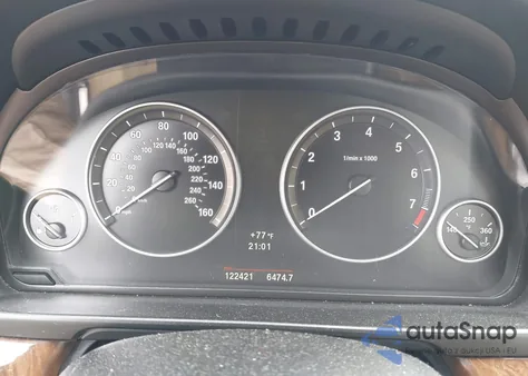 2013 BMW 528I xDrive из США, поврежденный, VIN WBAXH5C52DD115352